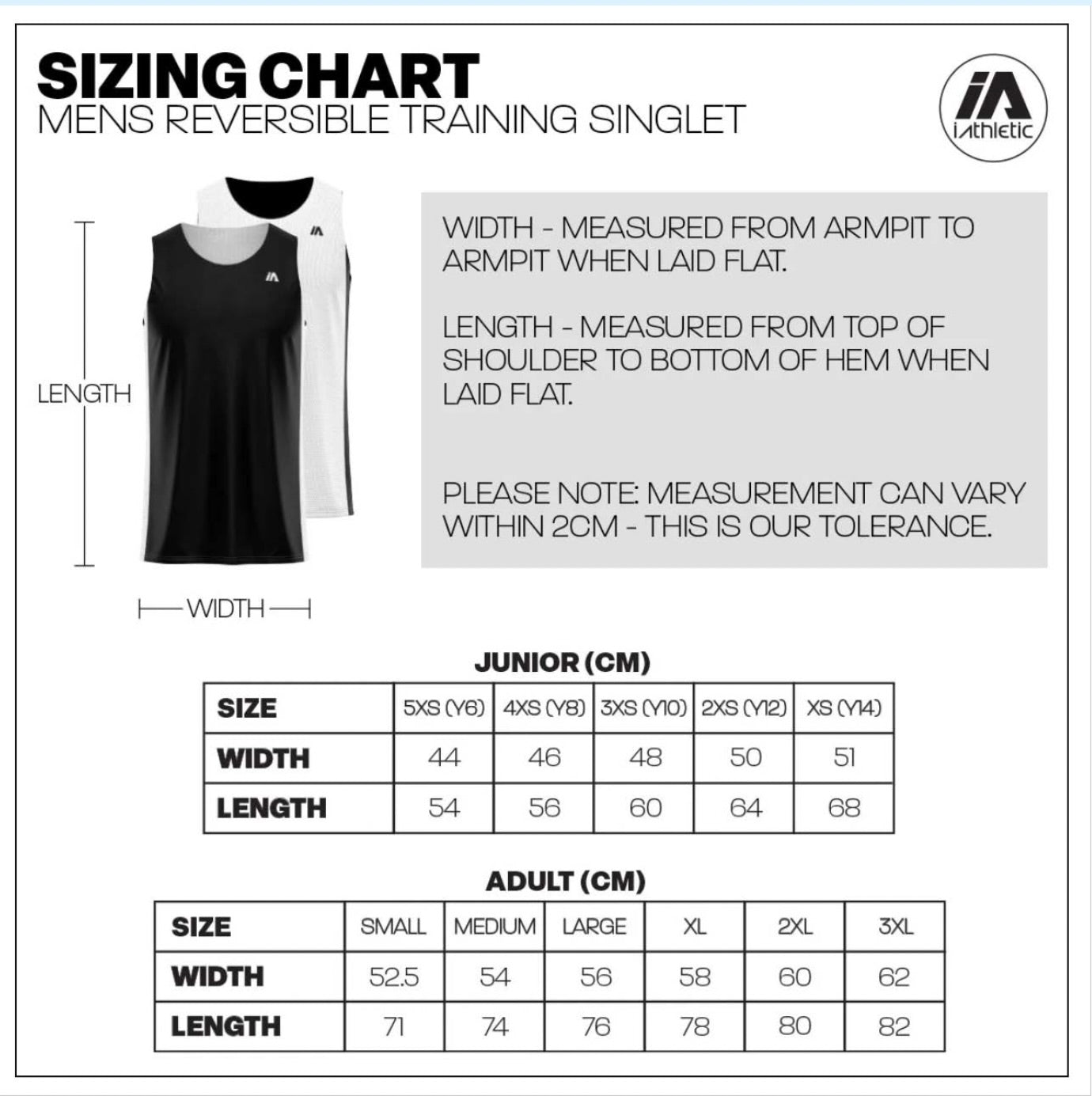 Men's Reversible Training Singlet