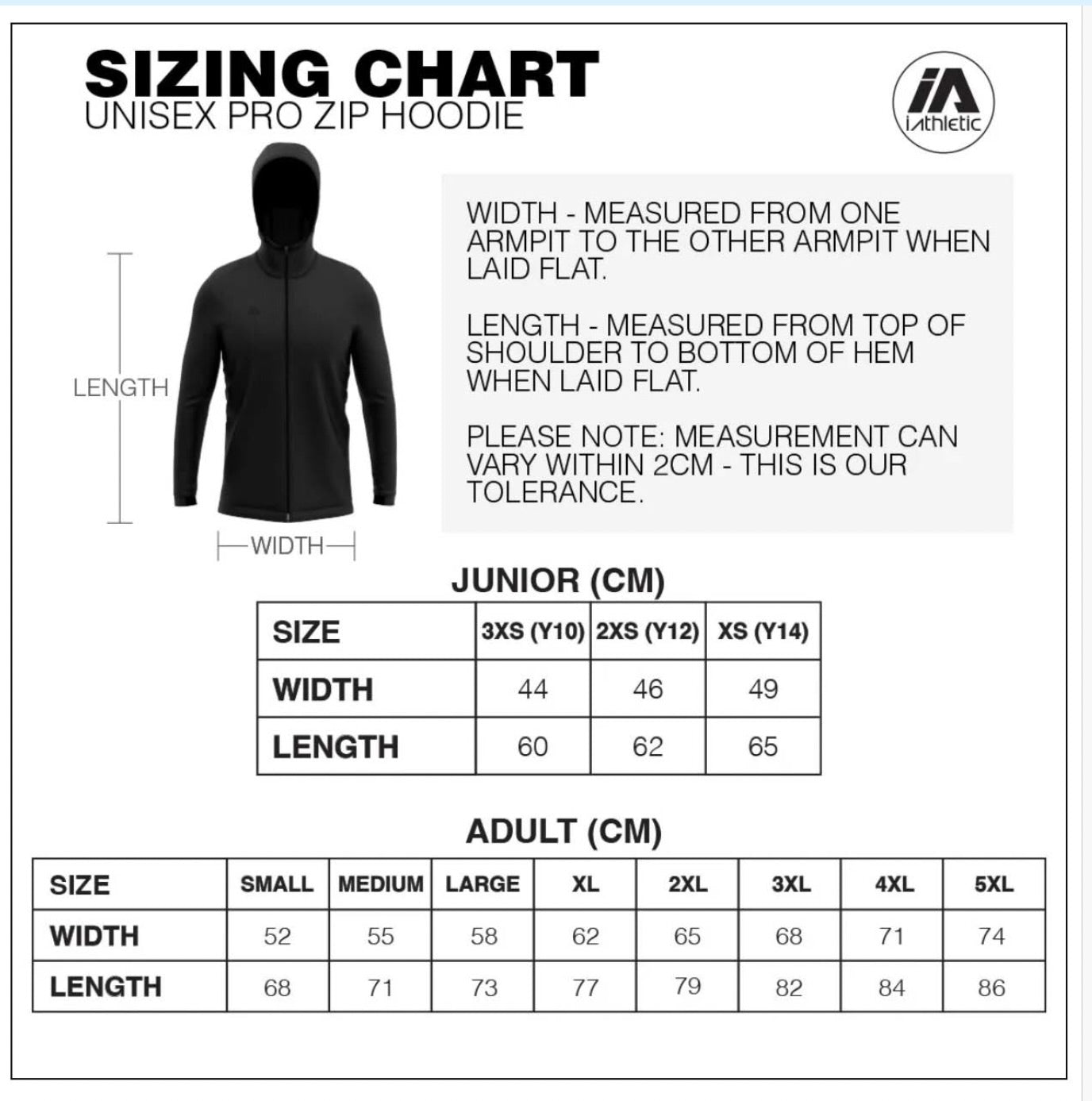 Unisex Pro Zip Hoodie